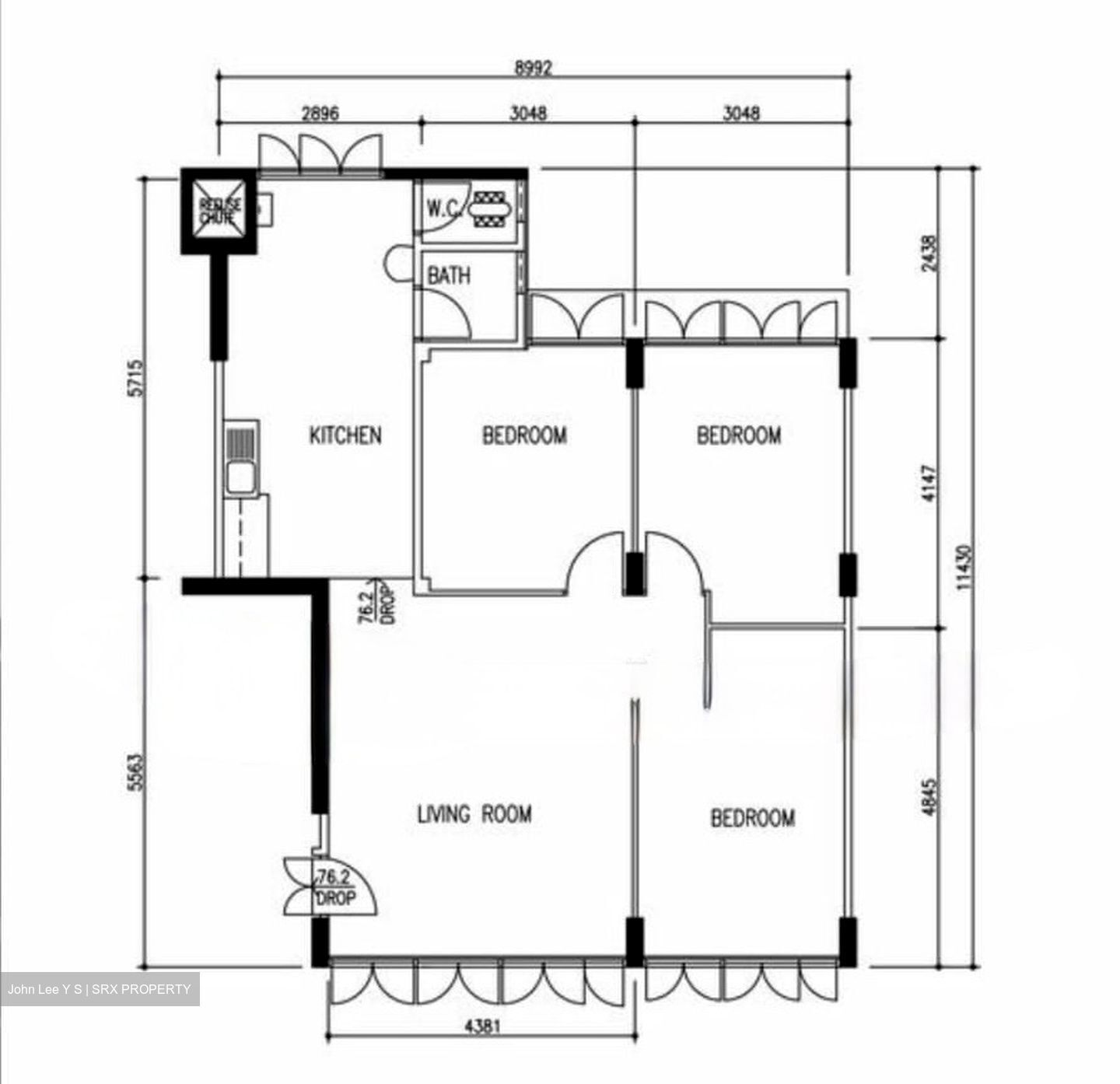 Blk 214 Lorong 8 Toa Payoh (Toa Payoh), HDB 4 Rooms #525150511